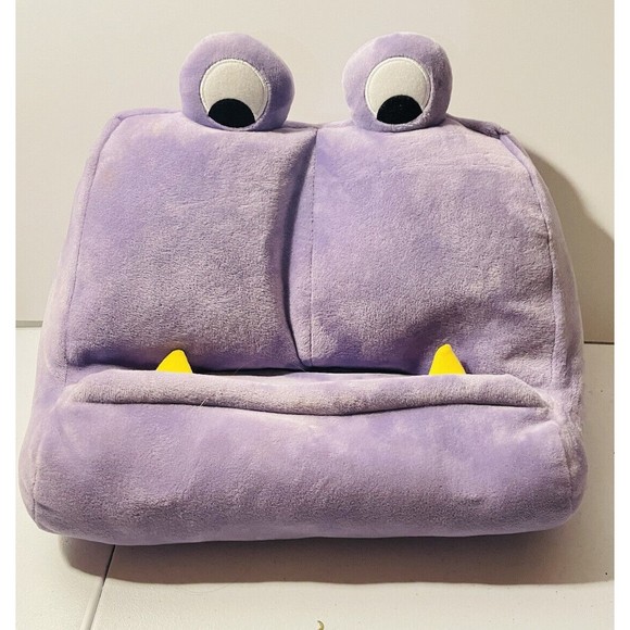 The Book Monster Plush Purple Book Tablet Holder Collective Goods - Picture 1 of 7